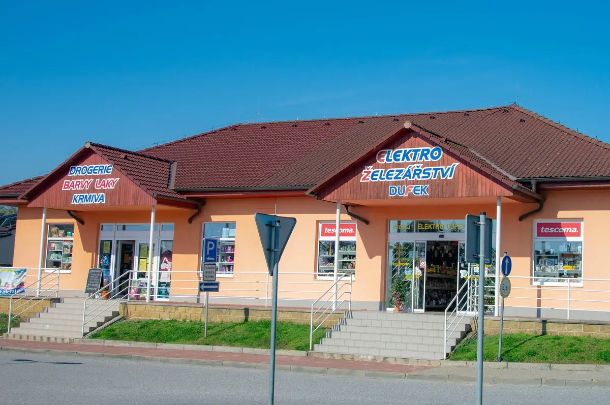 ELEKTRO - ŽELEZÁŘSTVÍ - DROGERIE DUFEK